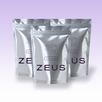 Simple 3-month supply of Zeus Hydrogel shown in the product image, featuring clear packaging and gel for skin hydration.